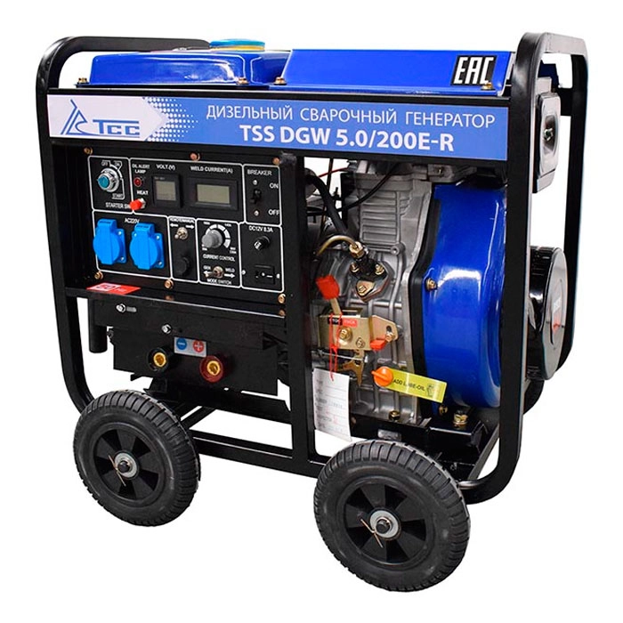 Дизельный сварочный генератор TSS DGW-5.0/200E-R