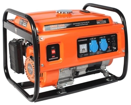 Бензиновый генератор MAX POWER SRGE 3800
