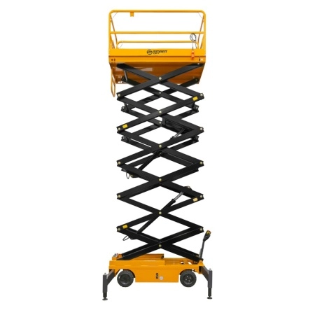 фото подъемник ножничный самоходный sjy-0.5-11a (500 кг; 11 м) smartlift