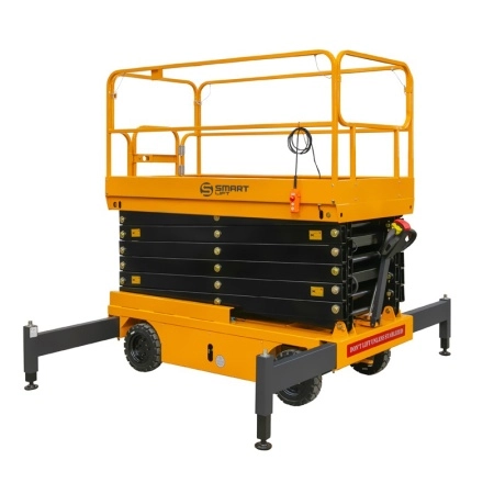 фото подъемник ножничный самоходный sjy-0.5-11a (500 кг; 11 м) smartlift