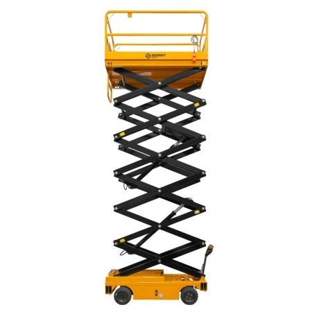 фото подъемник ножничный самоходный sjy-0.5-11a (500 кг; 11 м) smartlift