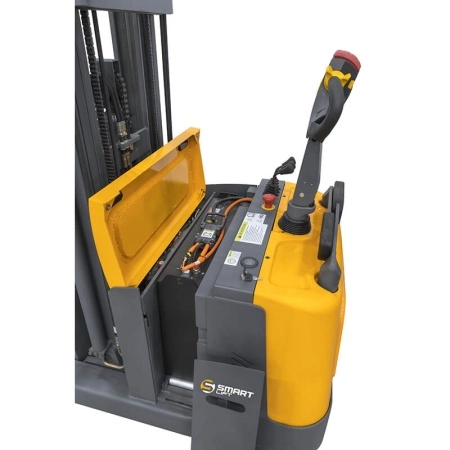 фото штабелер самоходный cqd15r (1500 кг; 4,5 м; li-ion 25,6в / 225ач, pv, eps) smartlift