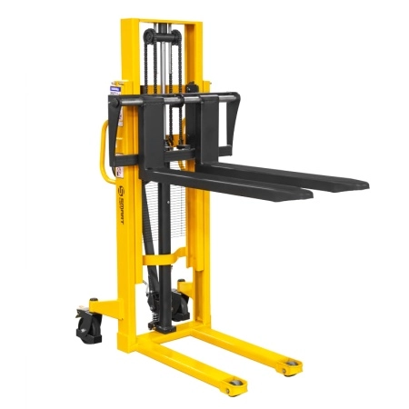 фото штабелер гидравлический sda 1520 (1500 кг; 2 м; вилы 300-850 мм) smartlift