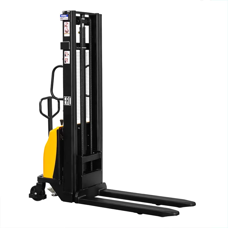 фото штабелер с электроподъемом bda 2035 (2000 кг; 3,5 м; 12в / 120ач) smartlift
